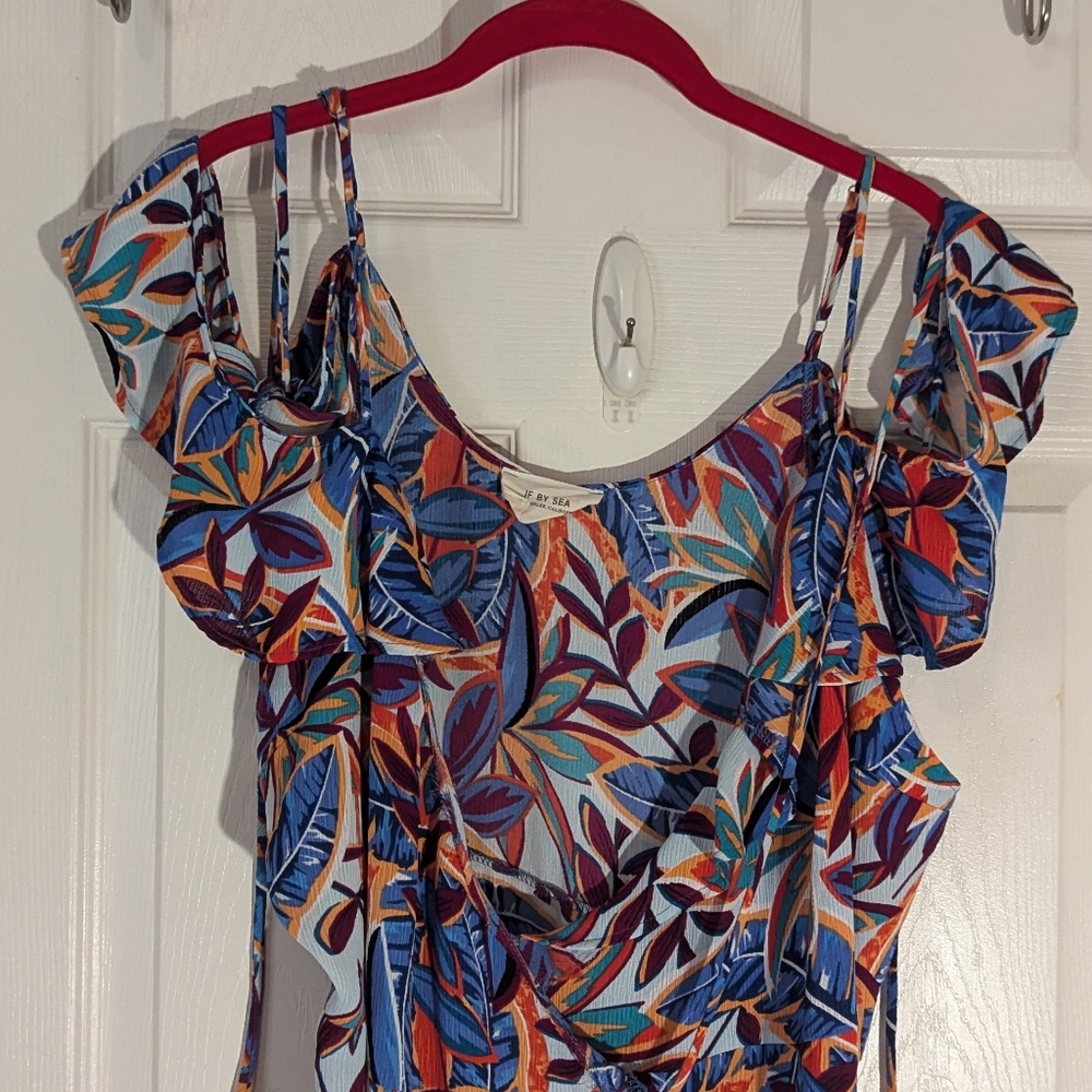 If By Sea Wrap Dress Size Large